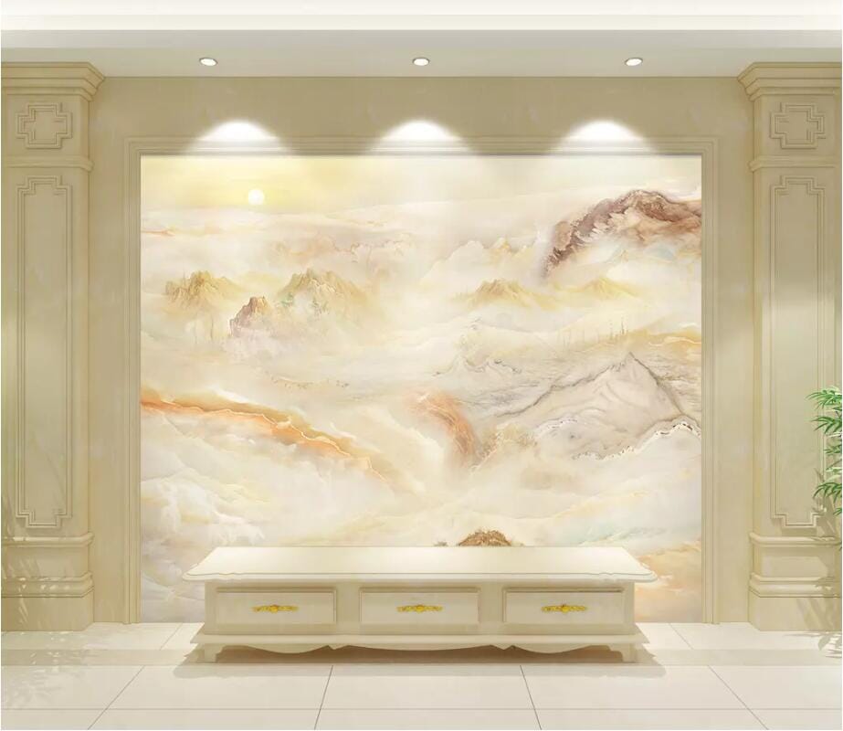 3D Yellow Valley 2518 Wall Murals Wallpaper AJ Wallpaper 2 