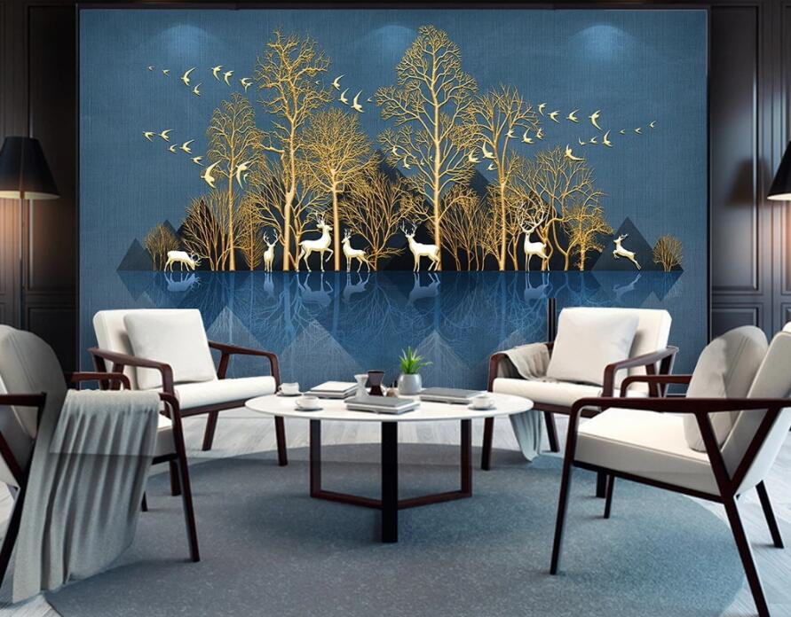 3D Golden Grove 1862 Wall Murals Wallpaper AJ Wallpaper 2 