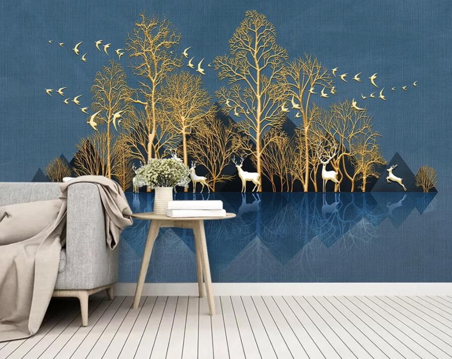 3D Golden Grove 1862 Wall Murals Wallpaper AJ Wallpaper 2 