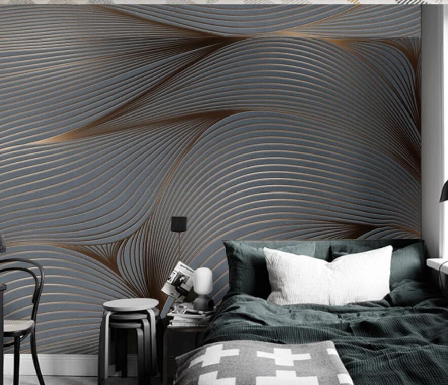 3D Geometric Lines 1364 Wall Murals Wallpaper AJ Wallpaper 2 