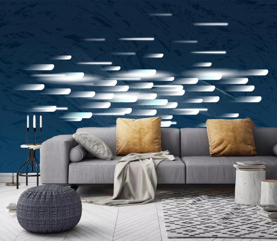 3D Meteor Shower 1951 Wall Murals Wallpaper AJ Wallpaper 2 