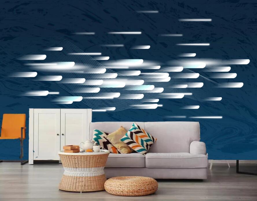 3D Meteor Shower 1951 Wall Murals Wallpaper AJ Wallpaper 2 