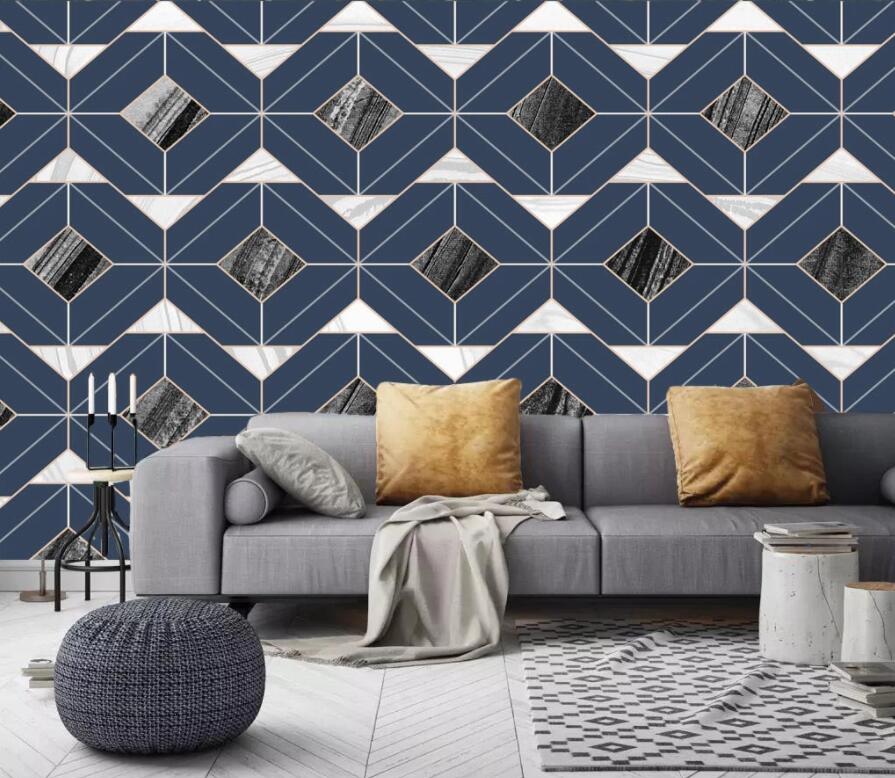 3D Geometric Patterns 1899 Wall Murals Wallpaper AJ Wallpaper 2 