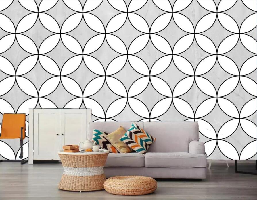 3D Pattern Patchwork 1953 Wall Murals Wallpaper AJ Wallpaper 2 