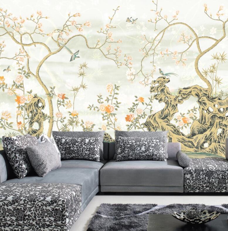 3D Plum Blossom 876 Wall Murals Wallpaper AJ Wallpaper 2 