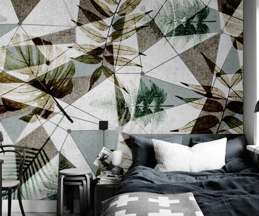 3D Leaves 1769 Wall Murals Wallpaper AJ Wallpaper 2 