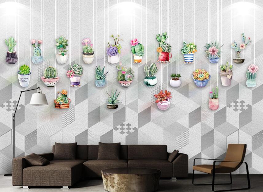 3D Color Plant 962 Wall Murals Wallpaper AJ Wallpaper 2 