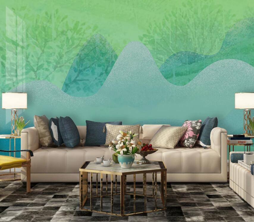 3D Valley 1960 Wall Murals Wallpaper AJ Wallpaper 2 