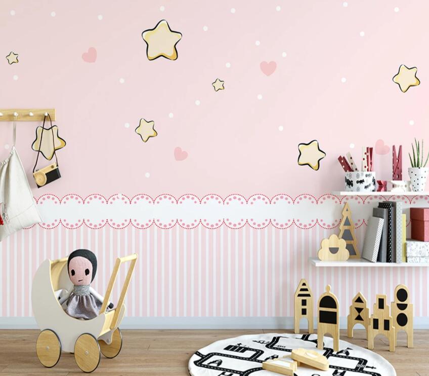 3D Pink Cat 1155 Wall Murals Wallpaper AJ Wallpaper 2 