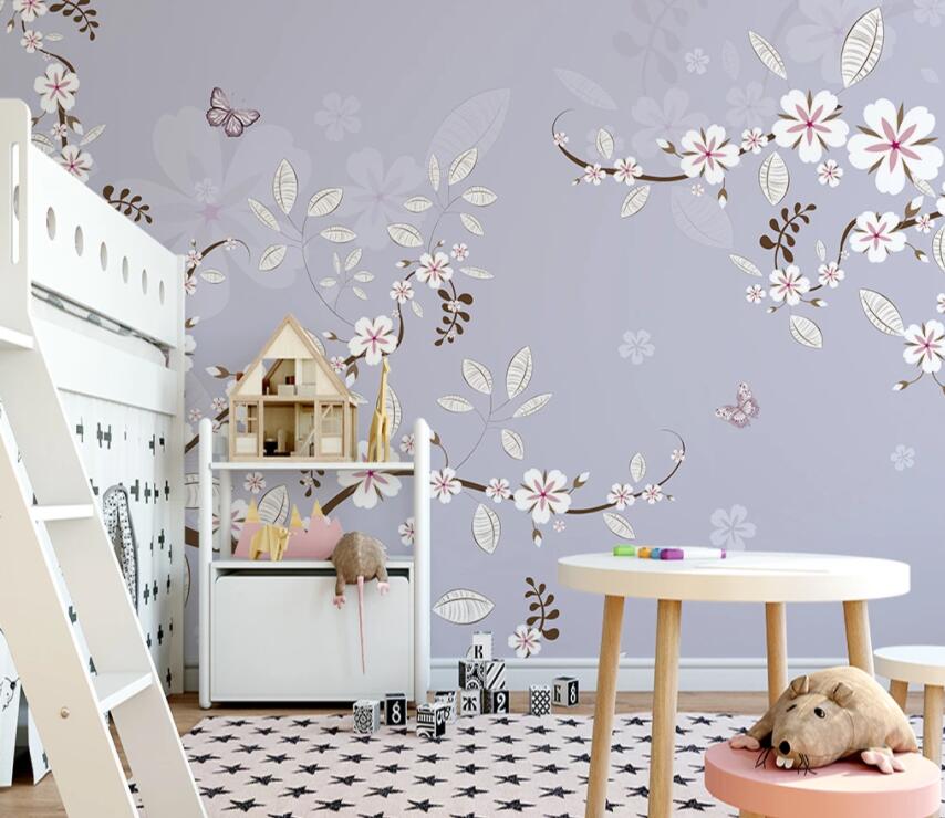 3D Cute Flowers 856 Wall Murals Wallpaper AJ Wallpaper 2 