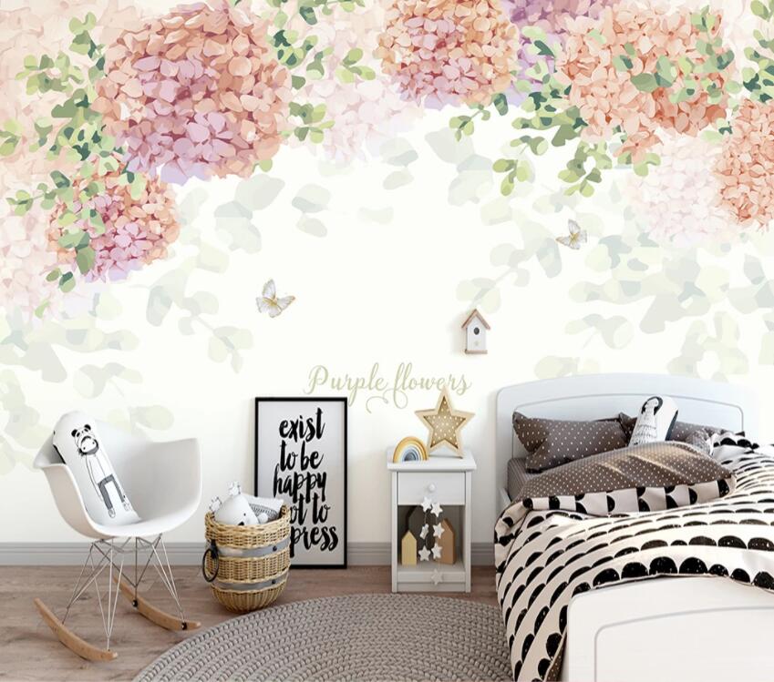 3D Pretty Flowers 828 Wall Murals Wallpaper AJ Wallpaper 2 