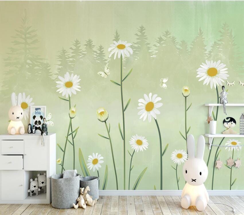 3D Little Chrysanthemum 1997 Wall Murals Wallpaper AJ Wallpaper 2 