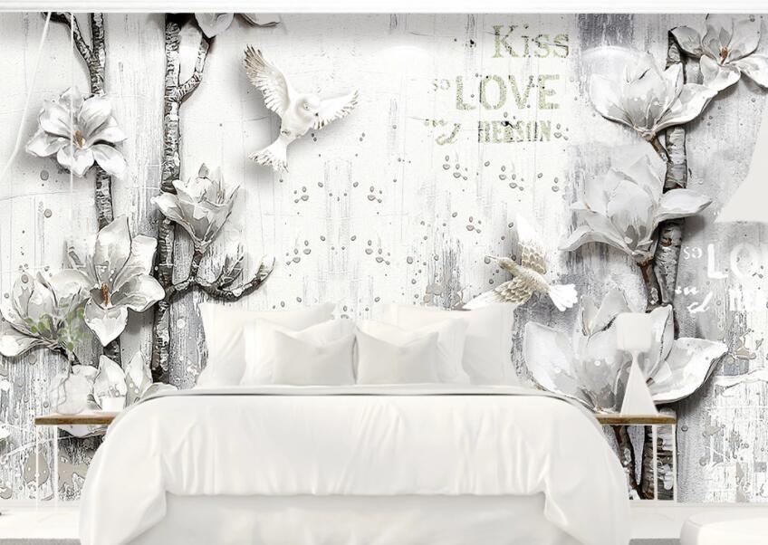 3D Flower 1384 Wall Murals Wallpaper AJ Wallpaper 2 