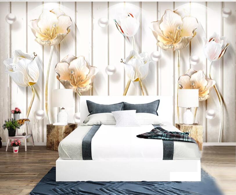 3D Flower 1263 Wall Murals Wallpaper AJ Wallpaper 2 