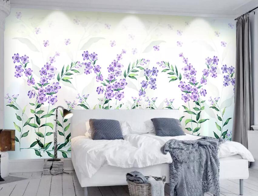 3D Lavender 1149 Wall Murals Wallpaper AJ Wallpaper 2 