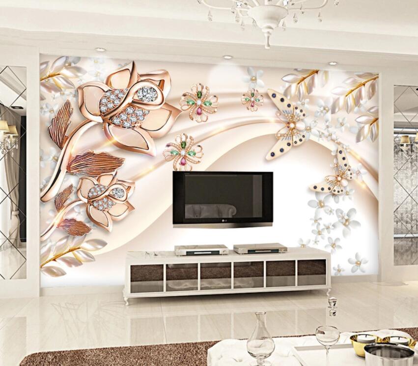 3D Flowers 1124 Wall Murals Wallpaper AJ Wallpaper 2 