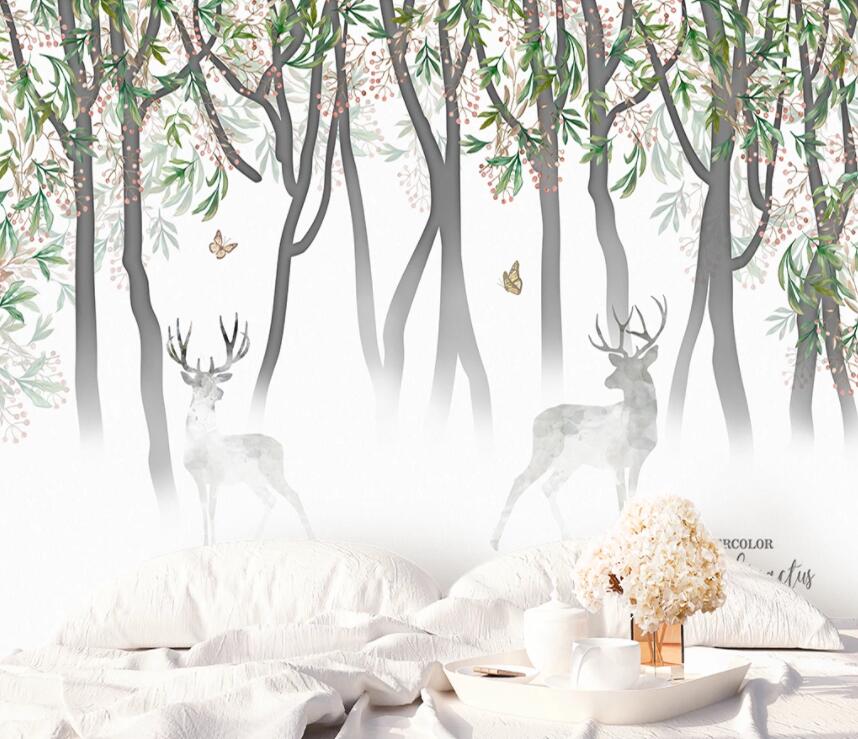 3D Lovely Forest 549 Wall Murals Wallpaper AJ Wallpaper 2 