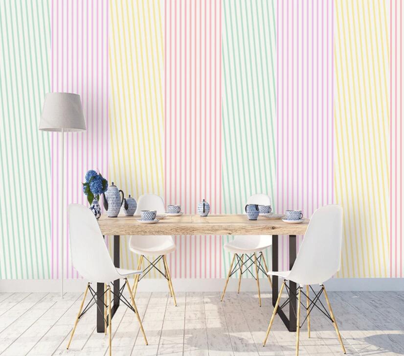 3D Color Stripe 286 Wall Murals Wallpaper AJ Wallpaper 2 