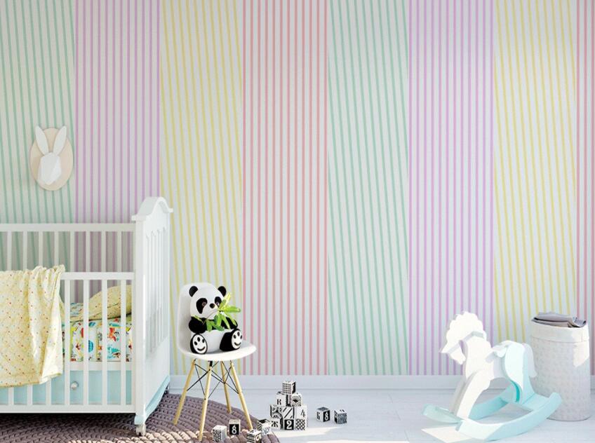 3D Color Stripe 286 Wall Murals Wallpaper AJ Wallpaper 2 