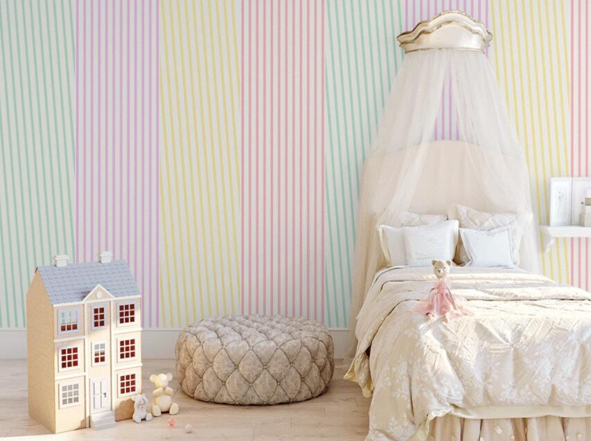 3D Color Stripe 286 Wall Murals Wallpaper AJ Wallpaper 2 