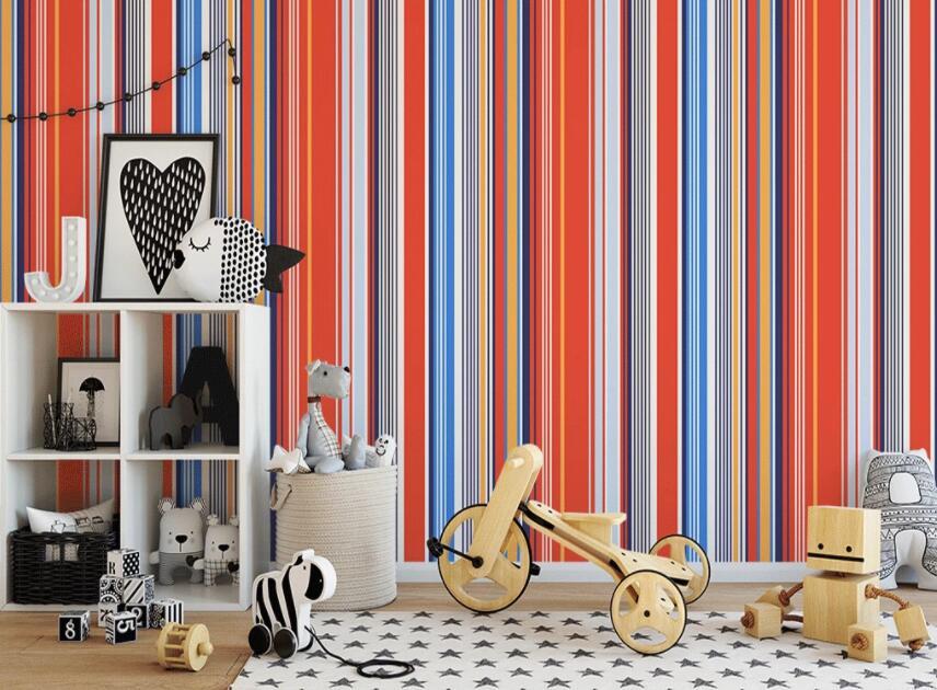 3D Color Stripe 278 Wall Murals Wallpaper AJ Wallpaper 2 