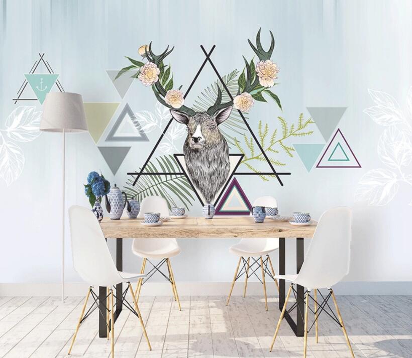 3D Elk 142 Wall Murals Wallpaper AJ Wallpaper 2 