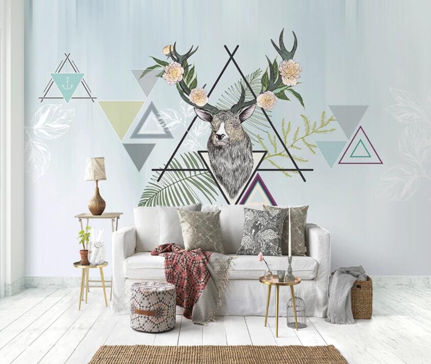 3D Elk 142 Wall Murals Wallpaper AJ Wallpaper 2 