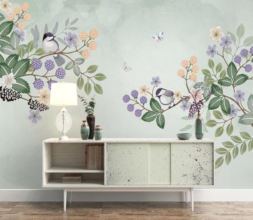 3D Cute Flowers 140 Wall Murals Wallpaper AJ Wallpaper 2 