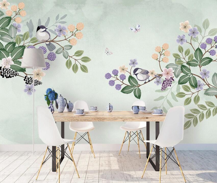 3D Cute Flowers 140 Wall Murals Wallpaper AJ Wallpaper 2 