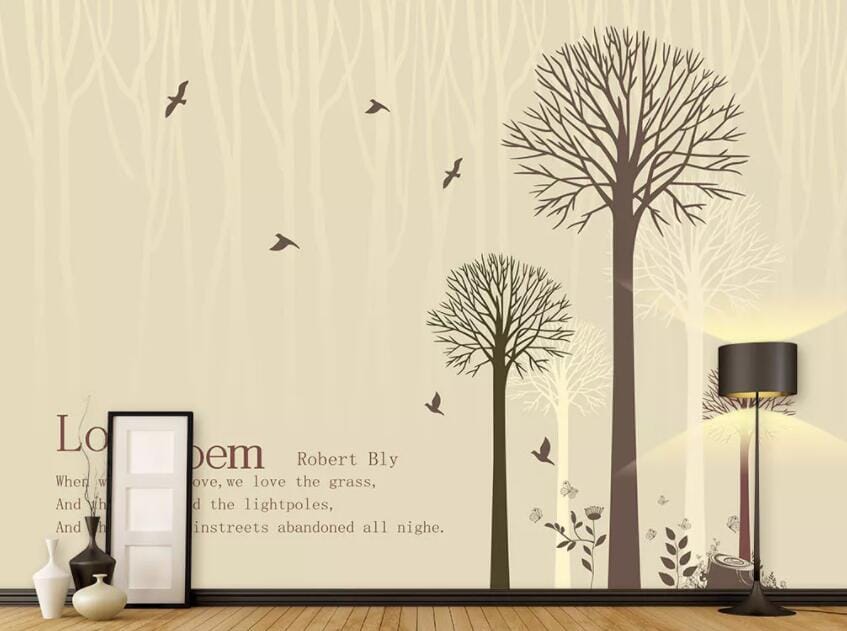 3D Dead Tree 1435 Wall Murals Wallpaper AJ Wallpaper 2 