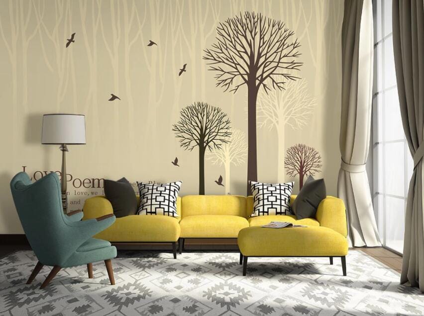 3D Dead Tree 1435 Wall Murals Wallpaper AJ Wallpaper 2 