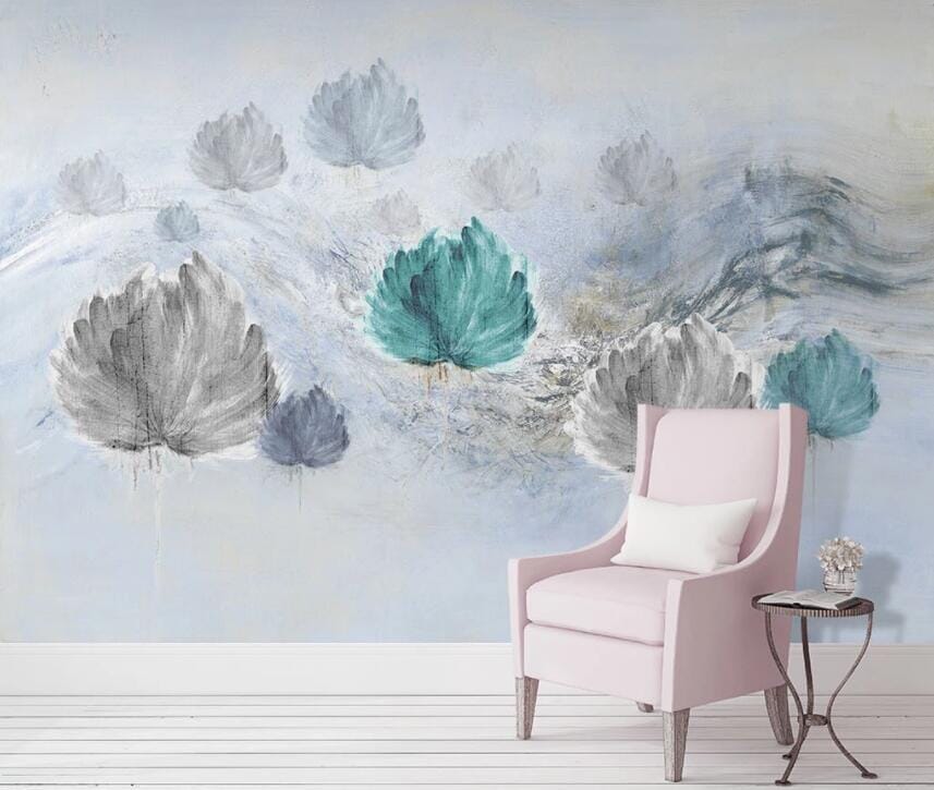 3D Colored Leaves 1429 Wall Murals Wallpaper AJ Wallpaper 2 