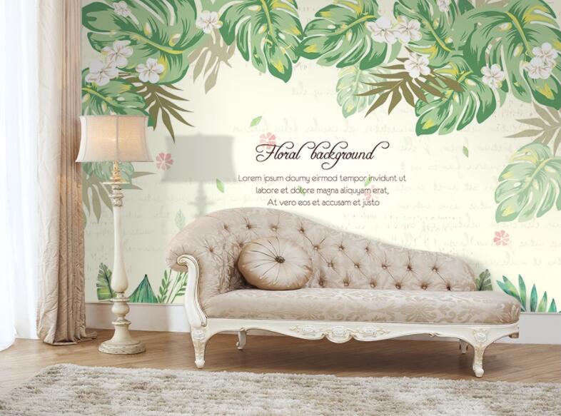 3D Leaves 1377 Wall Murals Wallpaper AJ Wallpaper 2 