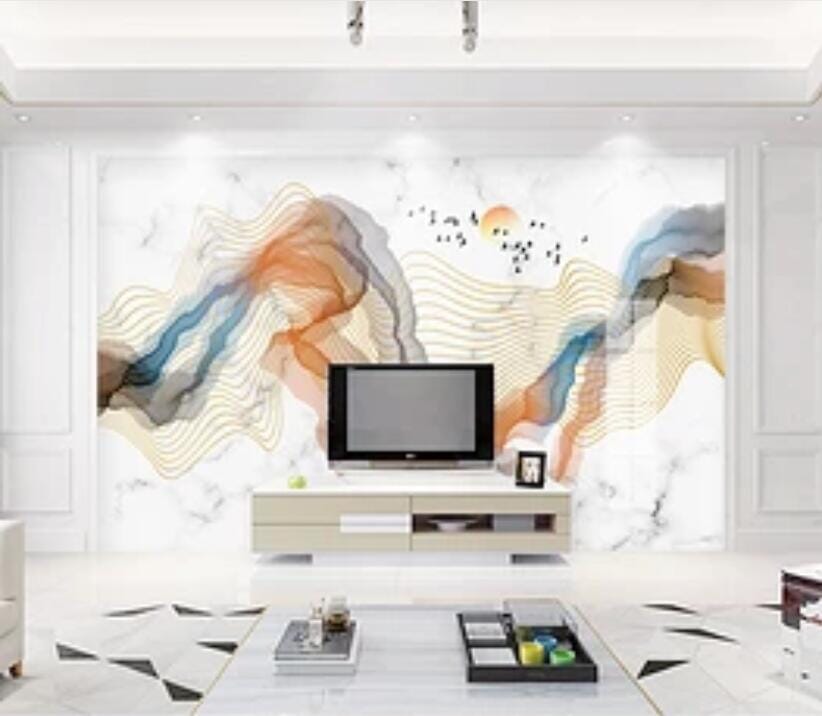 3D Color Ink 3004 Wall Murals Wallpaper AJ Wallpaper 2 