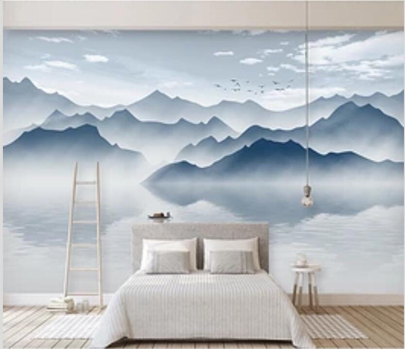 3D Valley River 2423 Wall Murals Wallpaper AJ Wallpaper 2 