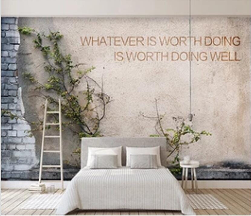 3D Plant Wall 2220 Wall Murals Wallpaper AJ Wallpaper 2 