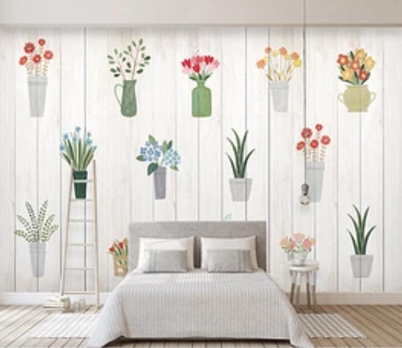 3D Color Plant 626 Wall Murals Wallpaper AJ Wallpaper 2 