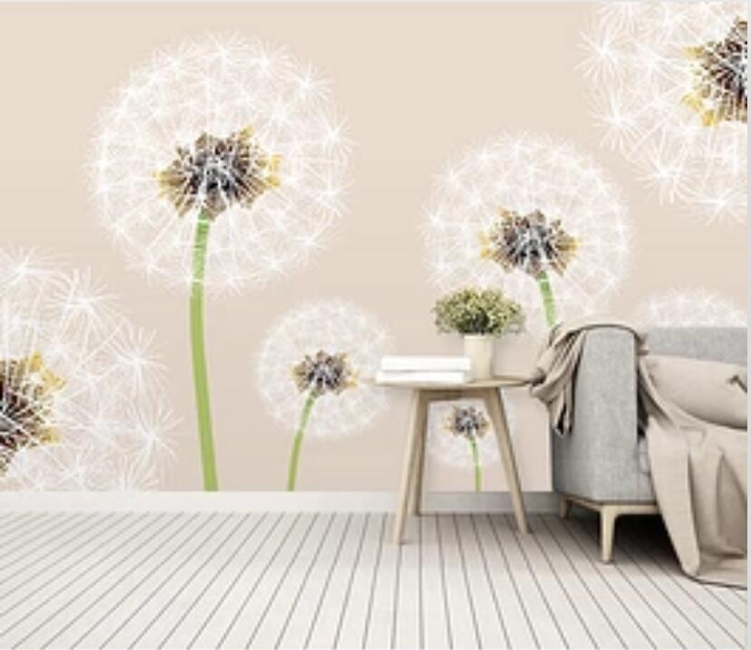 3D Dandelion 566 Wall Murals Wallpaper AJ Wallpaper 2 