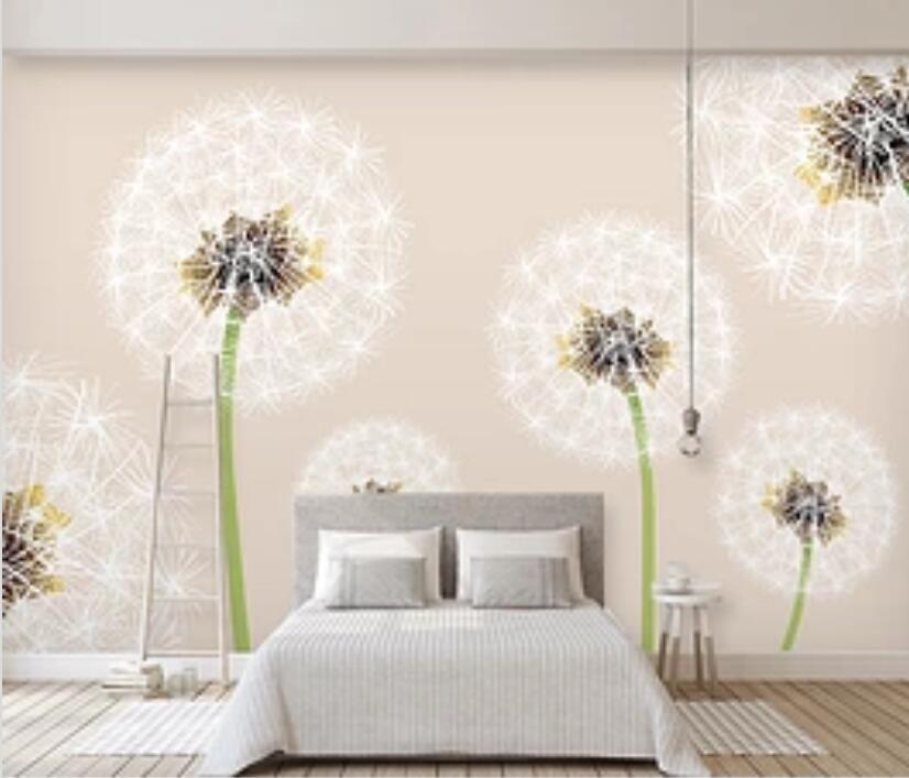 3D Dandelion 566 Wall Murals Wallpaper AJ Wallpaper 2 