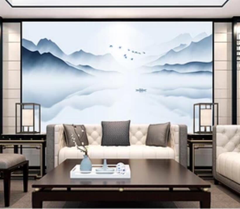 3D Lake 1853 Wall Murals Wallpaper AJ Wallpaper 2 