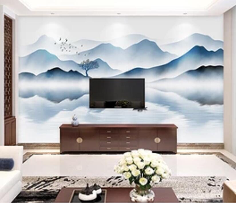 3D Valley River 1820 Wall Murals Wallpaper AJ Wallpaper 2 