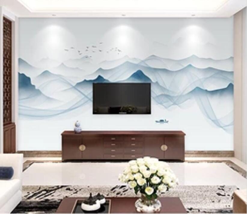 3D Cloud Valley 1739 Wall Murals Wallpaper AJ Wallpaper 2 