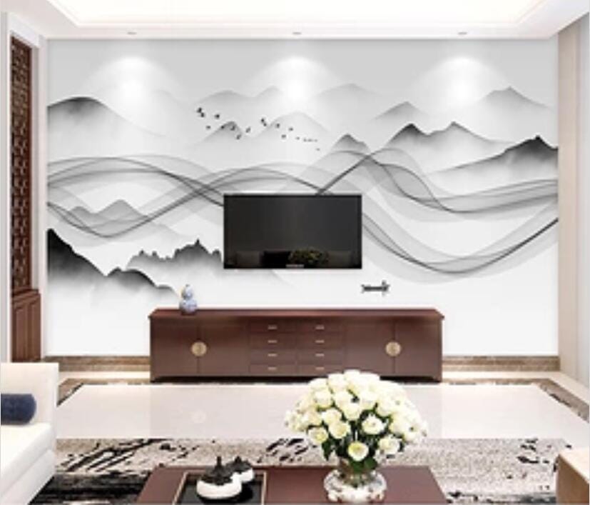 3D Cloud Valley 1738 Wall Murals Wallpaper AJ Wallpaper 2 