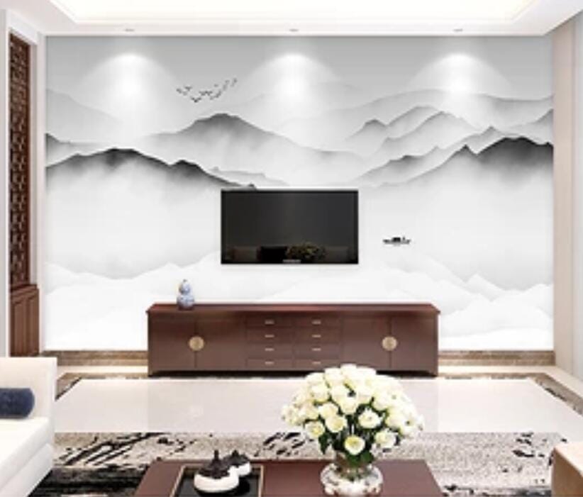 3D Cloud Valley 1730 Wall Murals Wallpaper AJ Wallpaper 2 