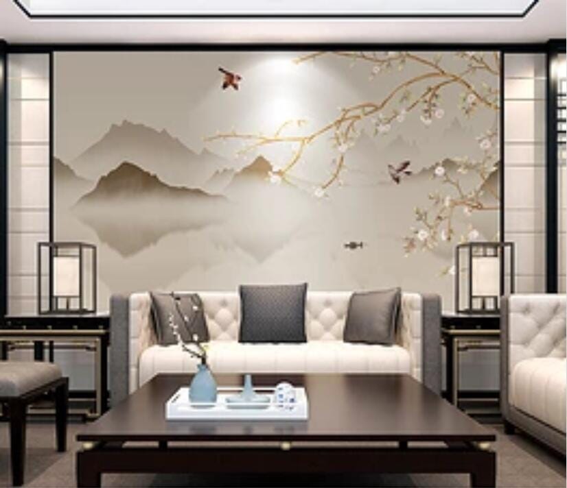 3D River Bird 1642 Wall Murals Wallpaper AJ Wallpaper 2 