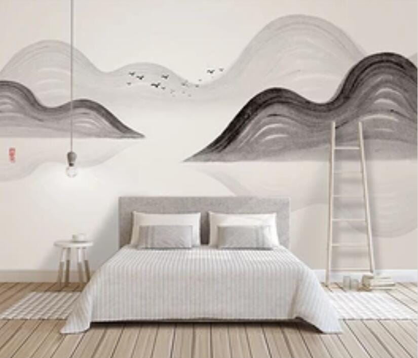 3D Mountain River 2895 Wall Murals Wallpaper AJ Wallpaper 2 