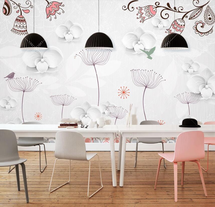 3D Flower 1331 Wall Murals Wallpaper AJ Wallpaper 2 