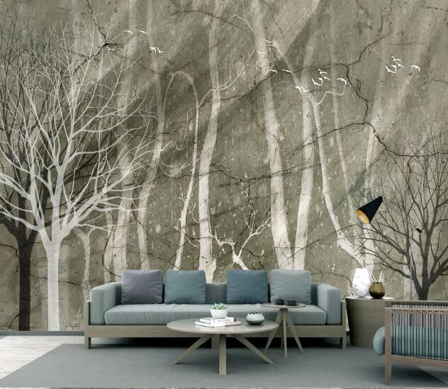 3D Tree Pattern WC2614 Wall Murals