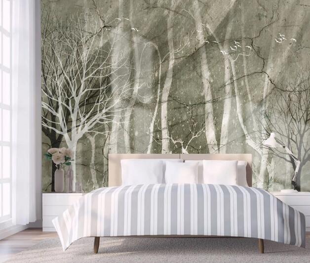 3D Tree Pattern WC2614 Wall Murals