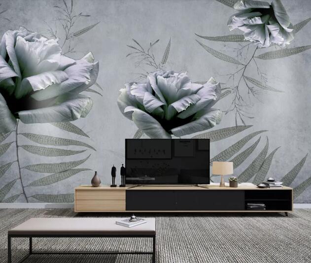 3D Blooming Flower WC1376 Wall Murals